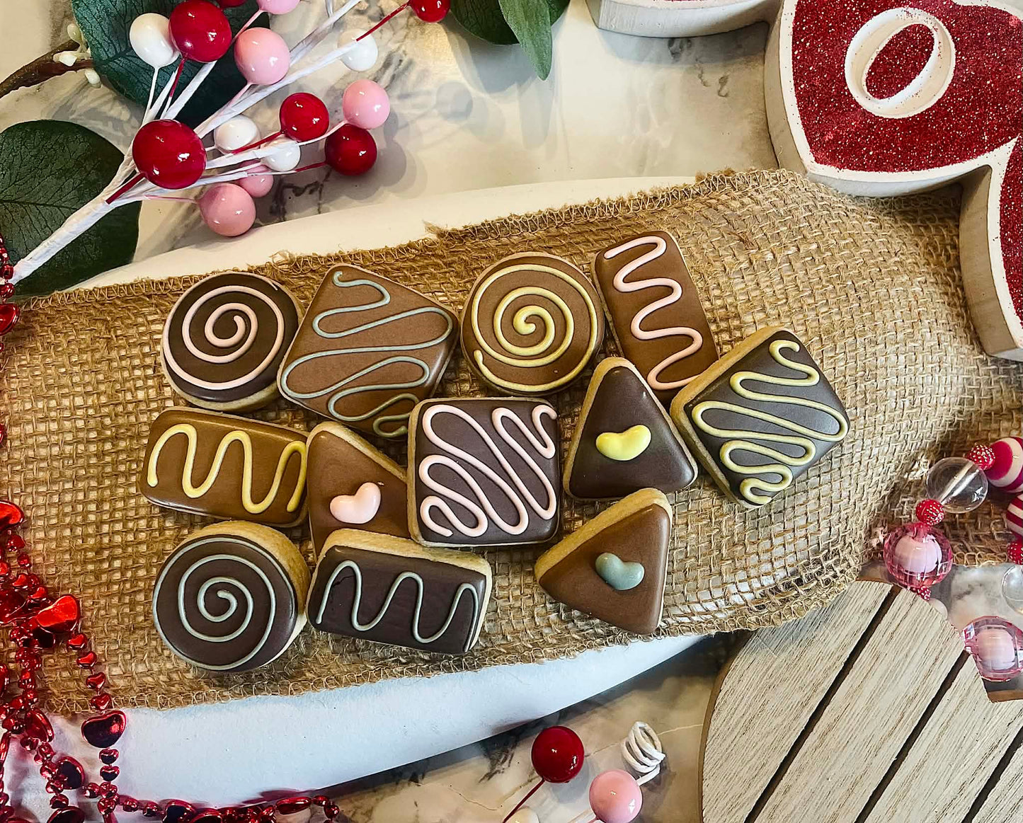 Dozen Chocolates - Cookies