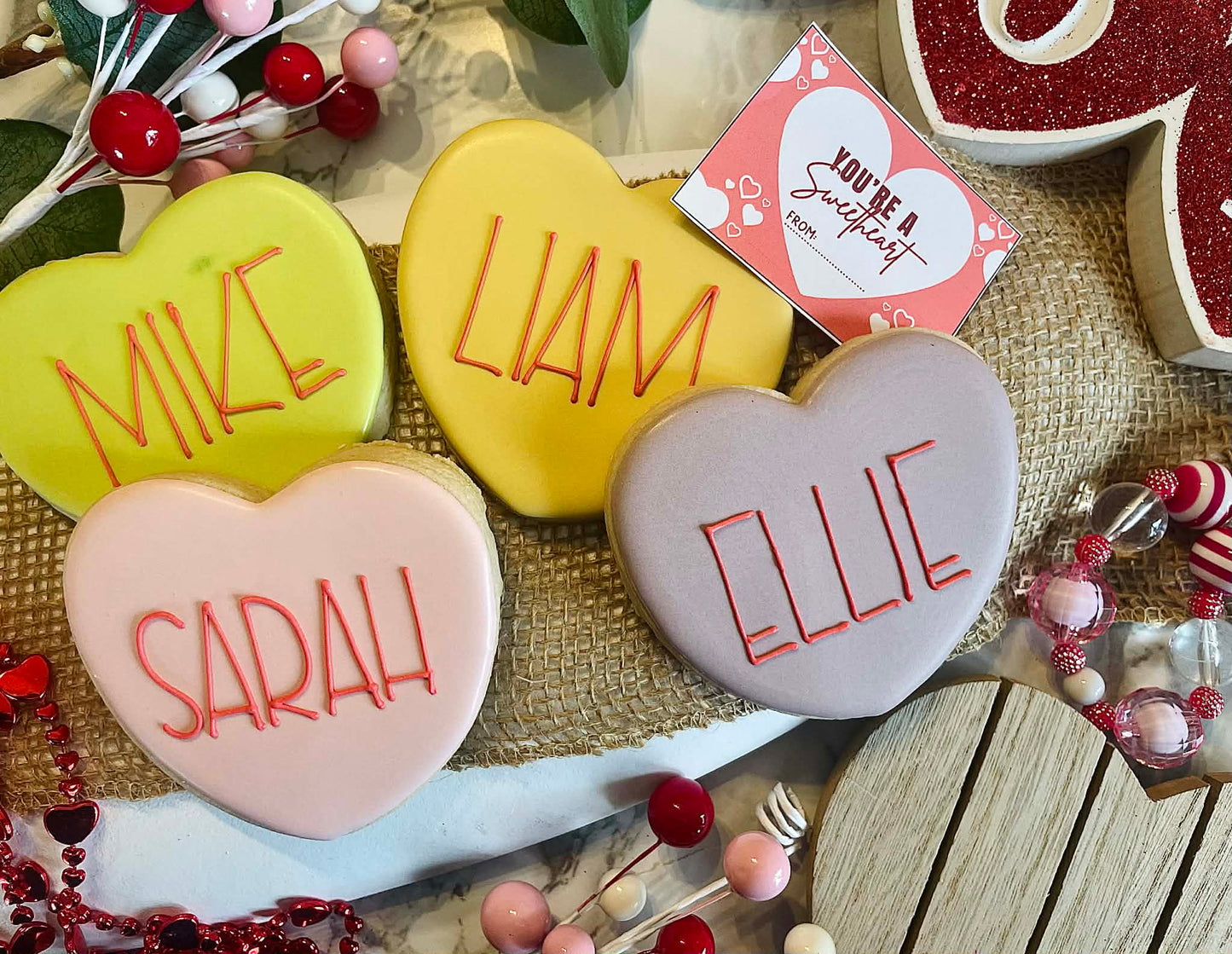 Large Conversation Hearts