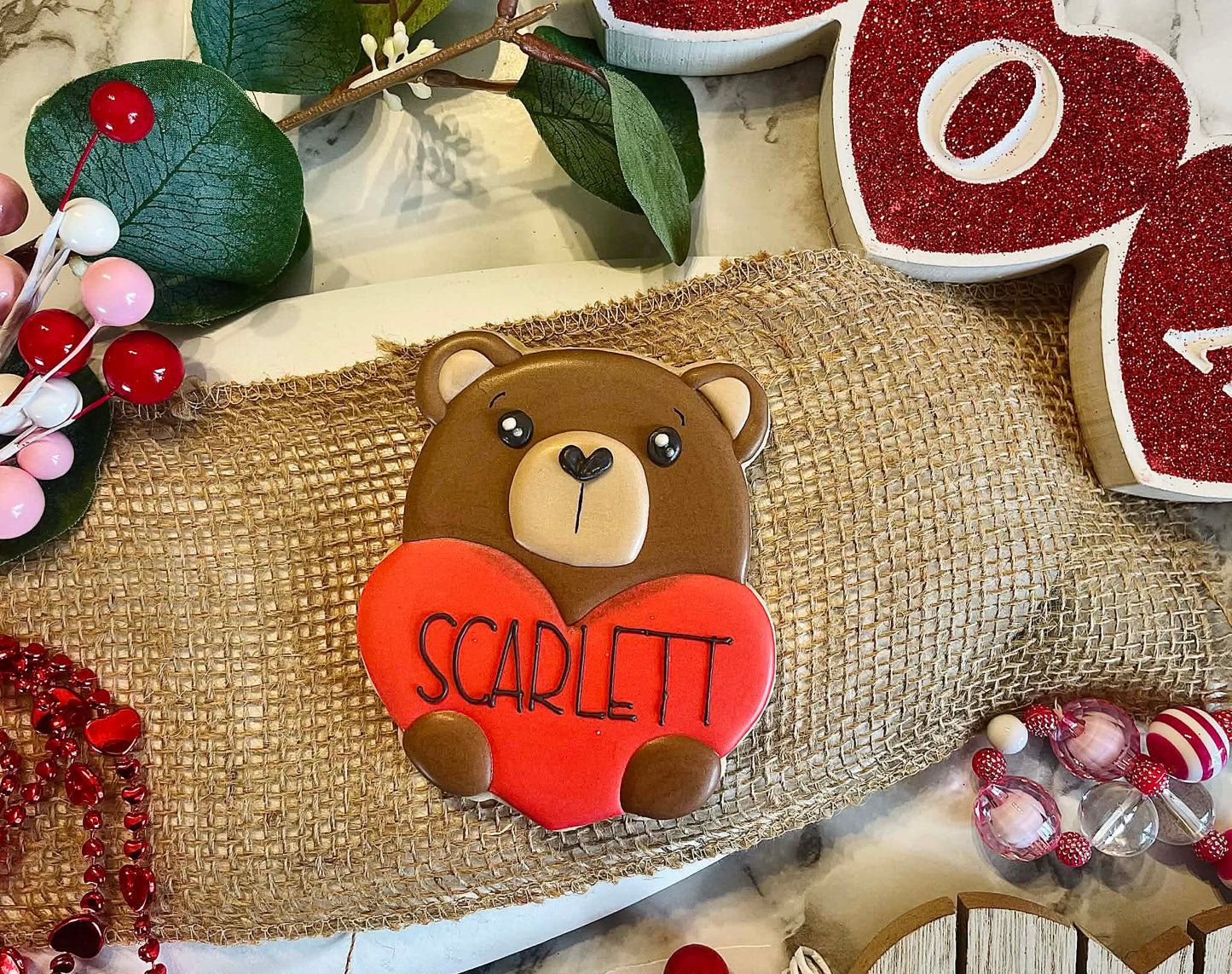 Bear with Heart - Personalized