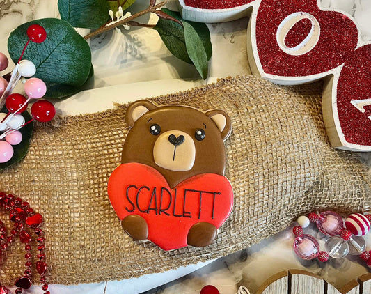 Bear with Heart - Personalized